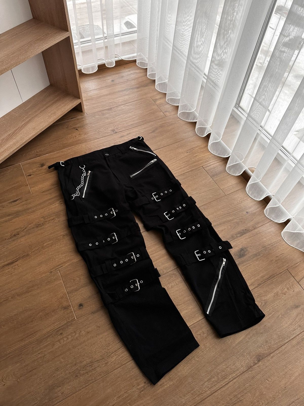 Vintage Junya Watanabe Style Archive Japan Cargo Belts Pants