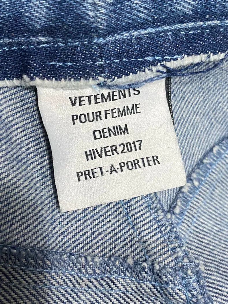 Vetements Vetements size XS Denim Pants Size US 27 - 7 Thumbnail