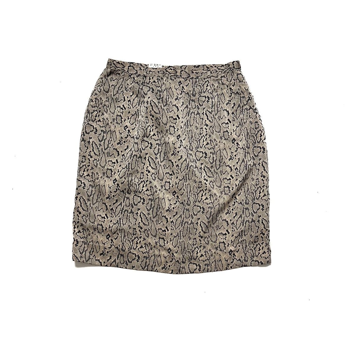 Vintage Y2K Vintage Snake Pattern Skirt Size 29" - 2 Thumbnail