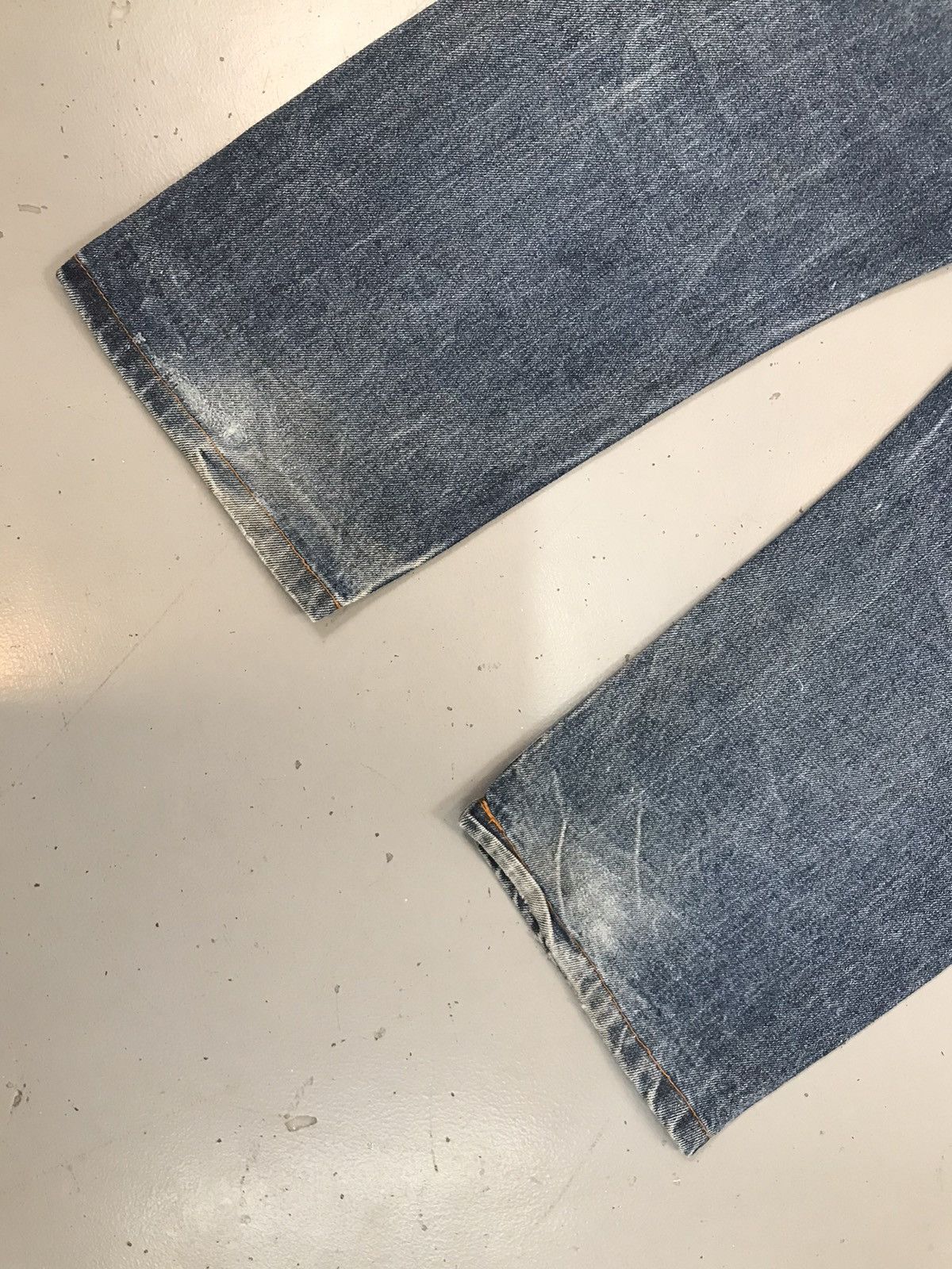 Japanese Brand × Vintage Vintage Evisu inspired red crazy embroidered diecock denim Size US 32 / EU 48 - 9 Thumbnail