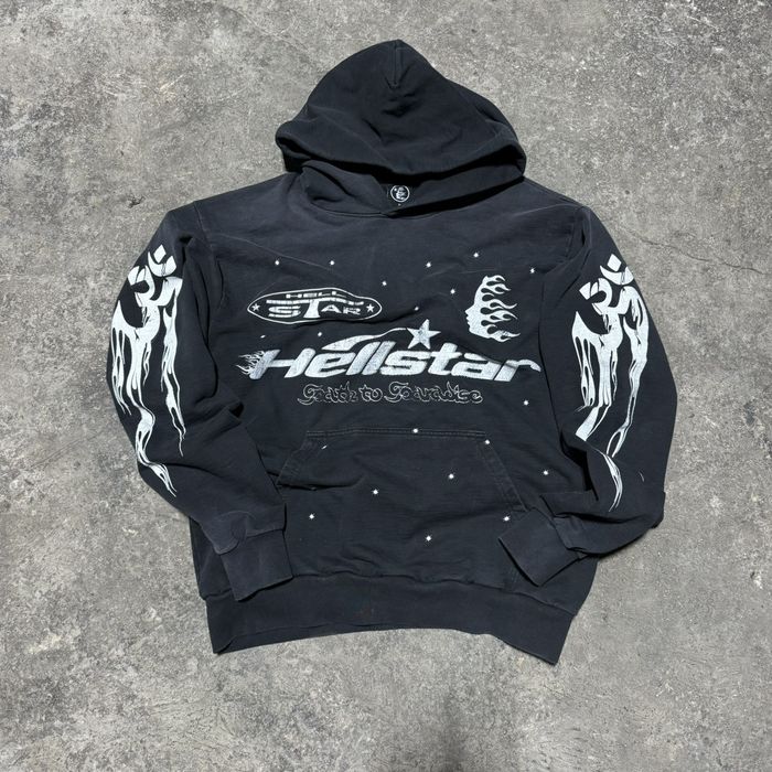 HELLSTAR HELLSTAR Path to Paradise Hoodie + Needle Track Suit Bundle ...