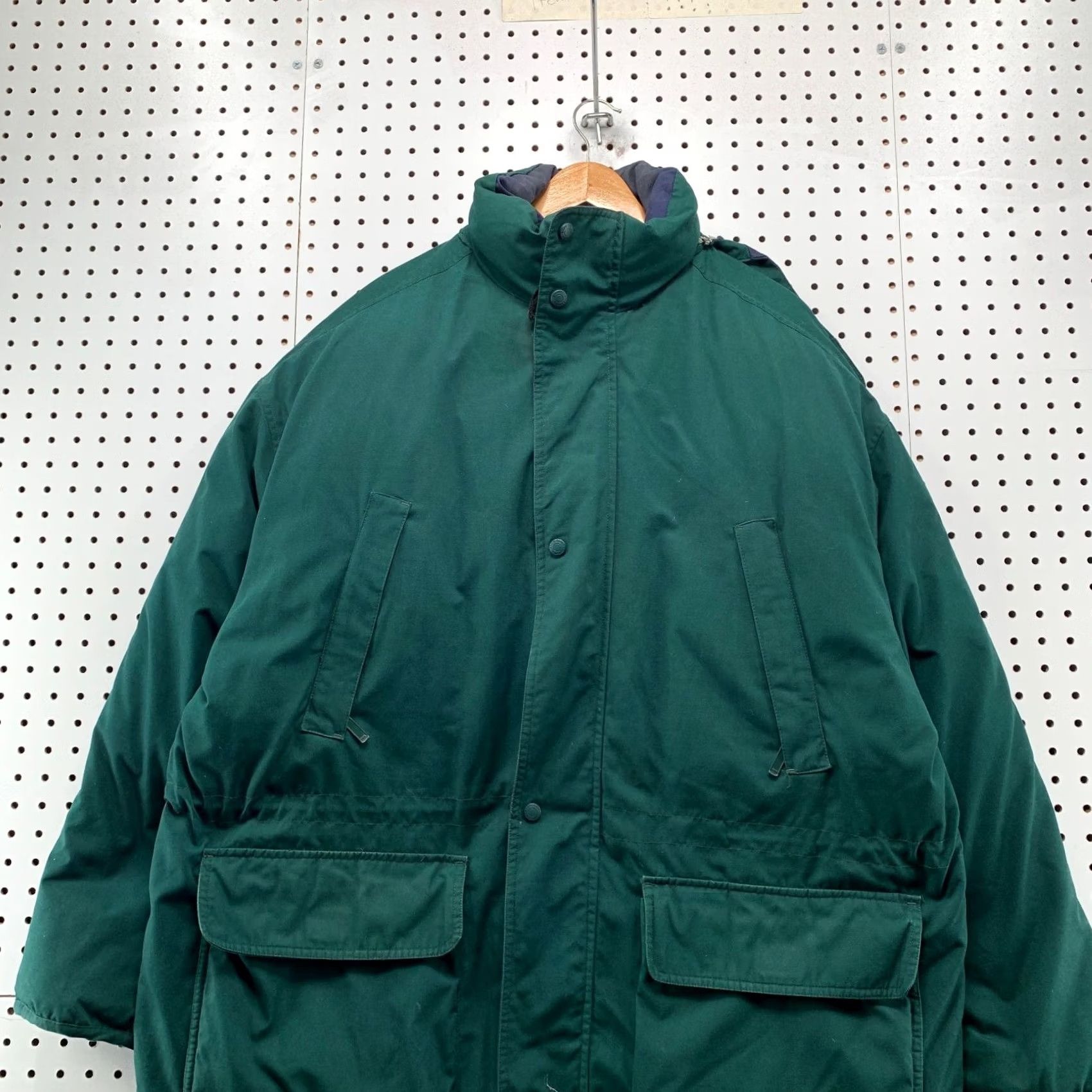 Eddie Bauer VINTAGE Eddie Bauer Parka Down Jacket Mens Large Green Ridgeline Hooded Puffer Size US L / EU 52-54 / 3 - 2 Thumbnail