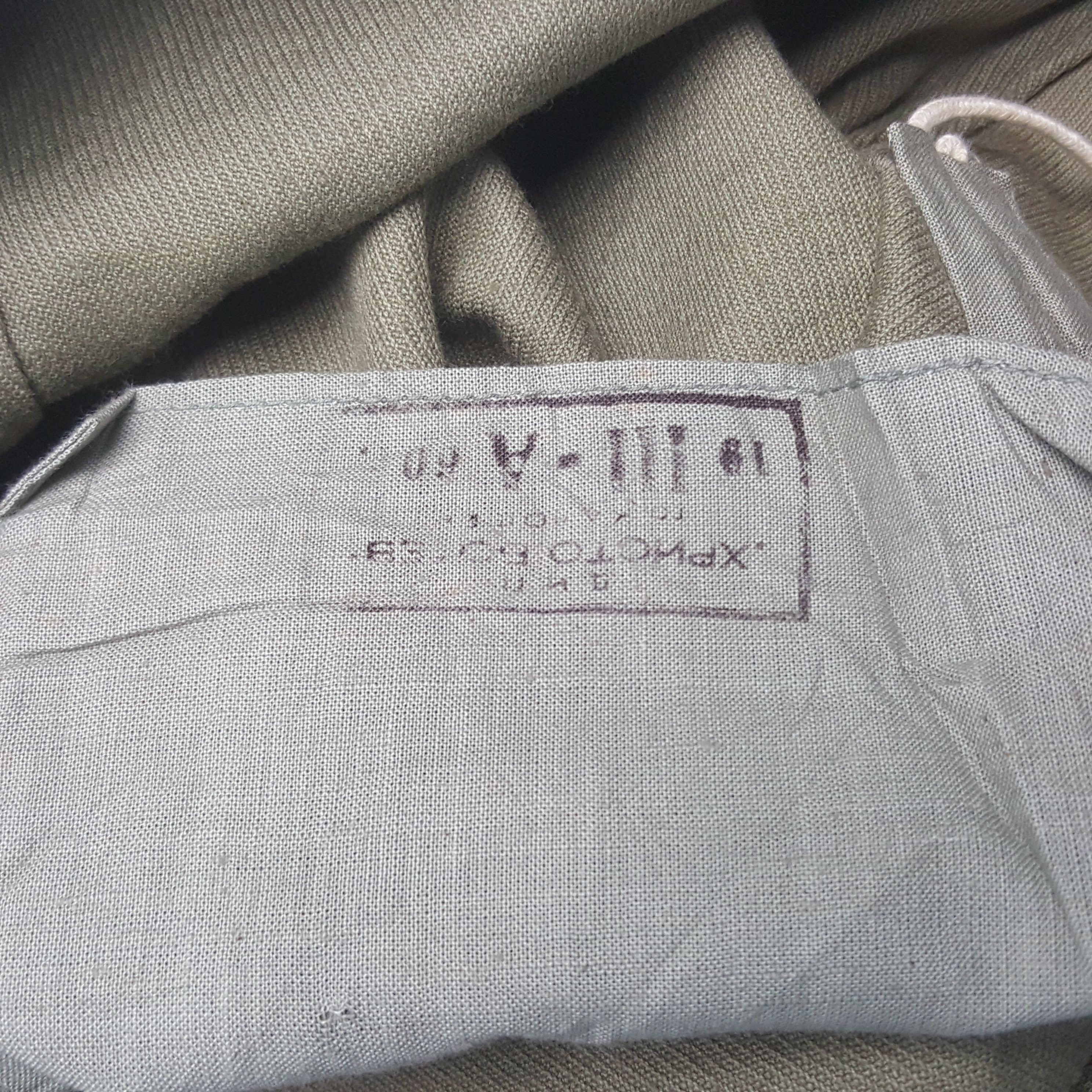 Other Vintage Military III-A Uniform Air Force Jacket RR22 Size US L / EU 52-54 / 3 - 8 Thumbnail