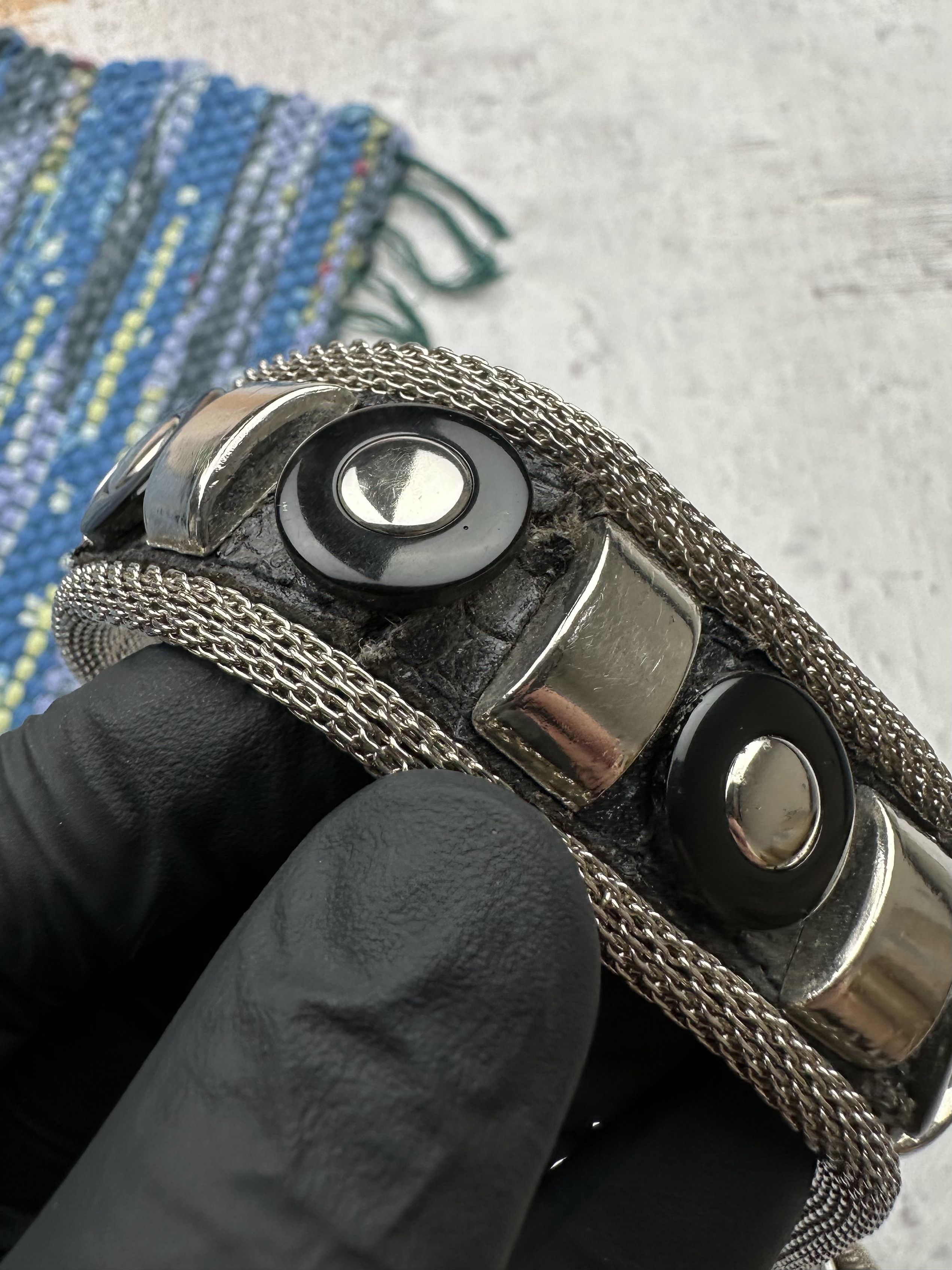 Vintage Vintage Metal Belt A155D15(04) Size ONE SIZE - 10 Thumbnail