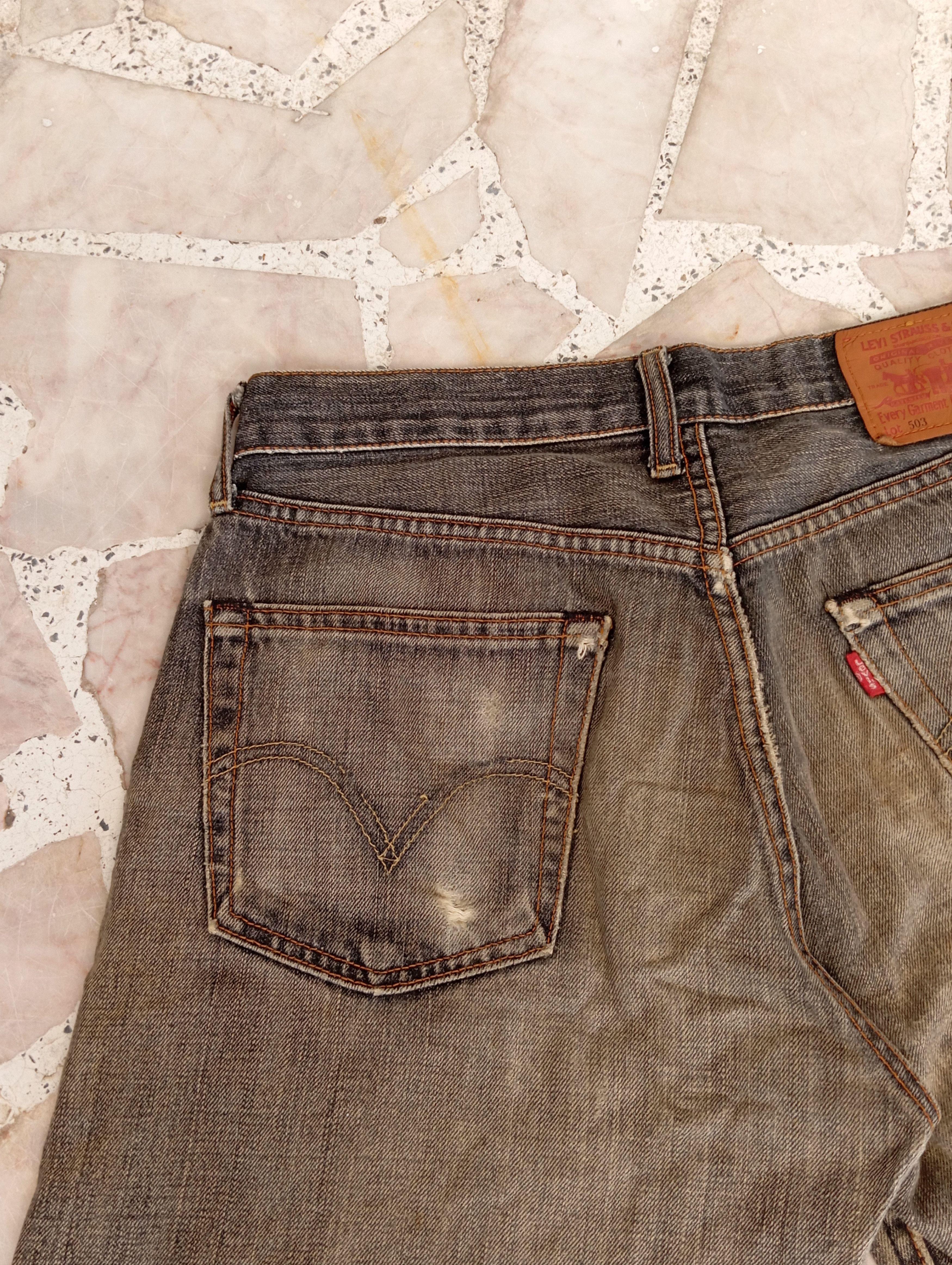 Levi's × Vintage Levis Distressed Short Denim Size US 29 - 10 Thumbnail