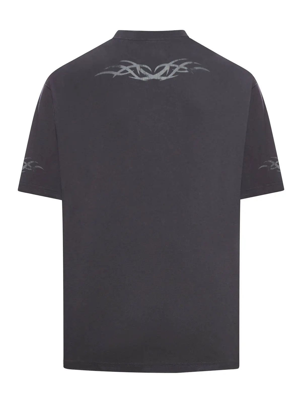 Balenciaga o1s1wg110426 Tacky T-Shirt Medium Fit In Black Size US XXS / EU 40 - 2 Thumbnail