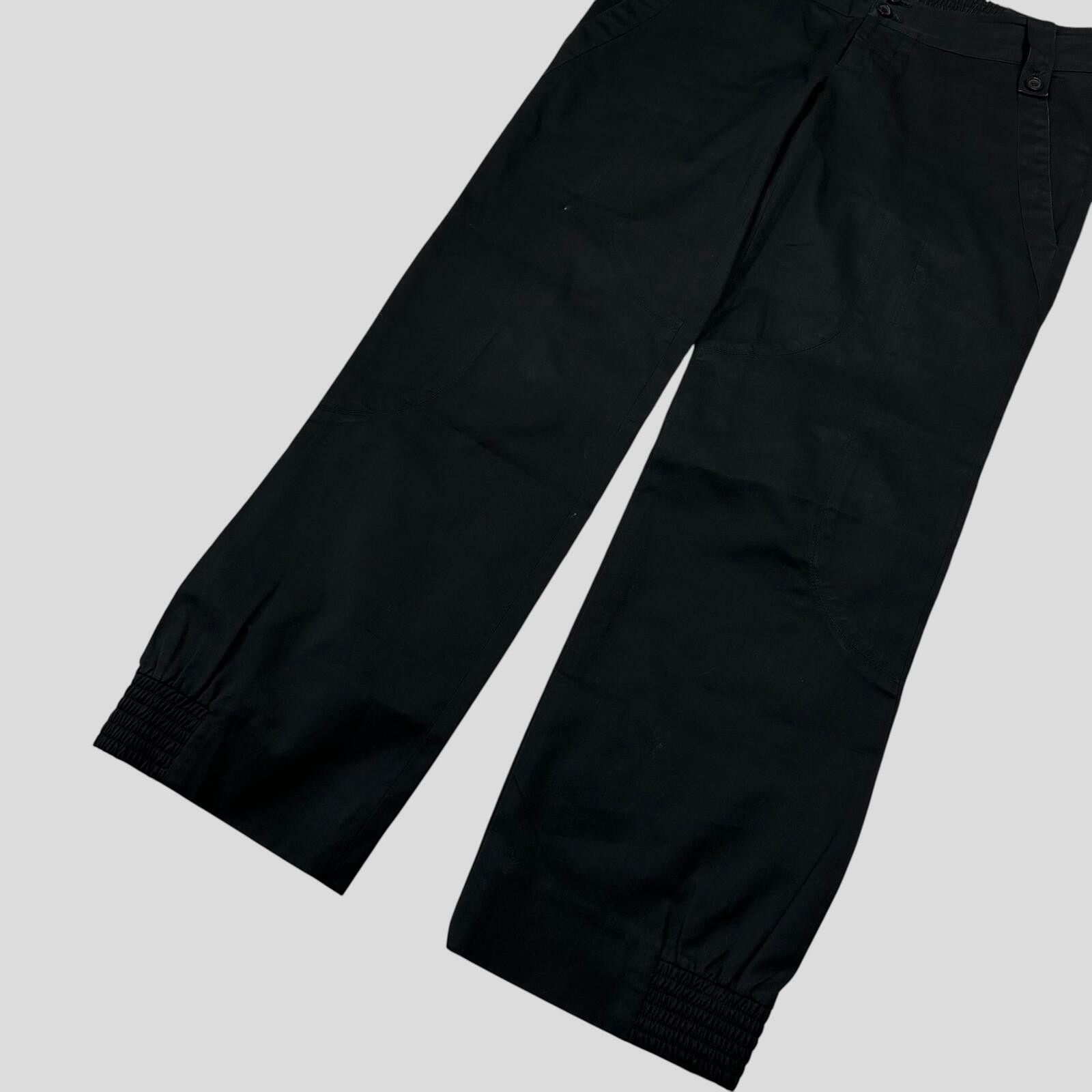 Gucci Gucci by Tom Ford 2002 Panelled Black Smart Trousers - IT40 Size 27" / US 4 / IT 40 - 6 Thumbnail