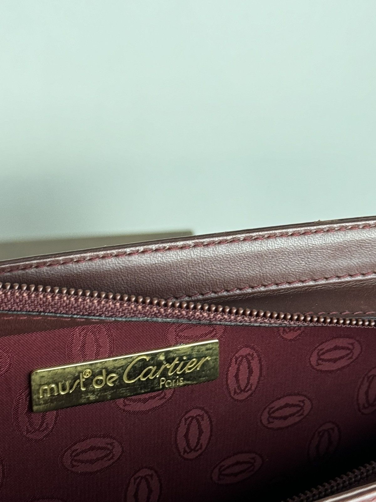 Cartier × Vintage Vintage clutch bag Cartier 80-90s original luxury item Size ONE SIZE - 7 Thumbnail