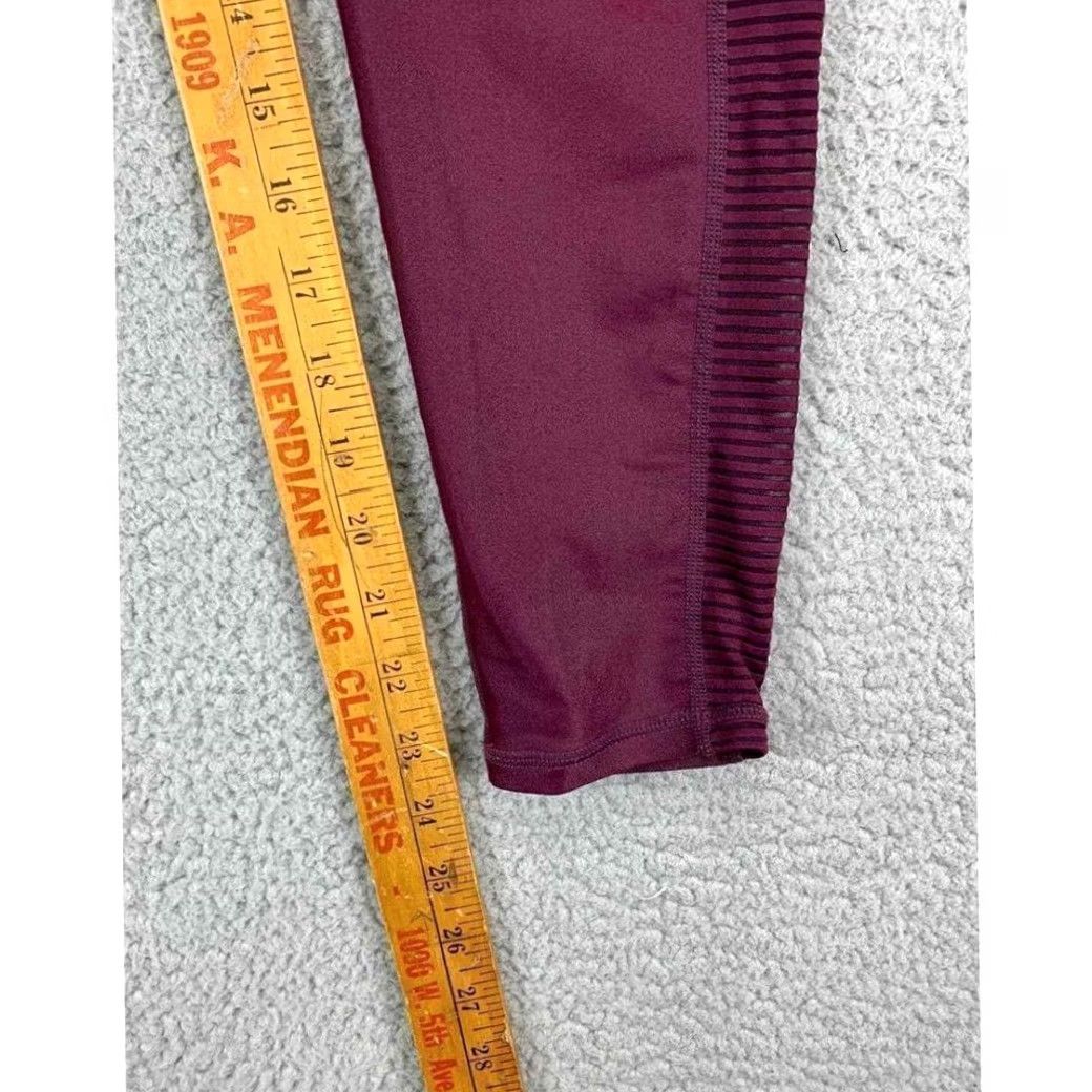 Sweaty Betty Sweaty Betty Leggings Womens Maroon Medium Gym Outdoors Athletic Stretch Ladies Size 32" / US 10 / IT 46 - 5 Thumbnail