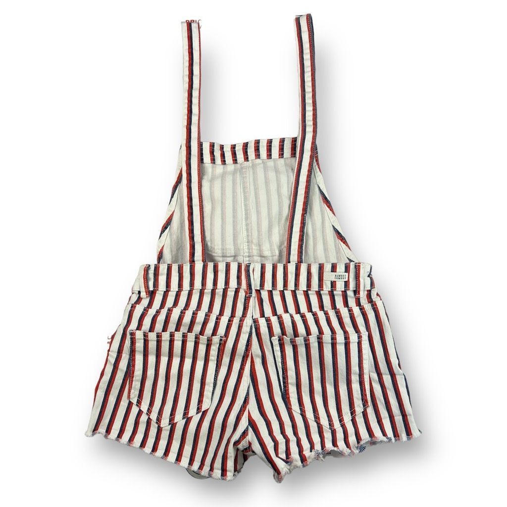 Almost Famous Almost Famous Striped Shortalls Size 7 Size 28" / US 6 / IT 42 - 7 Thumbnail