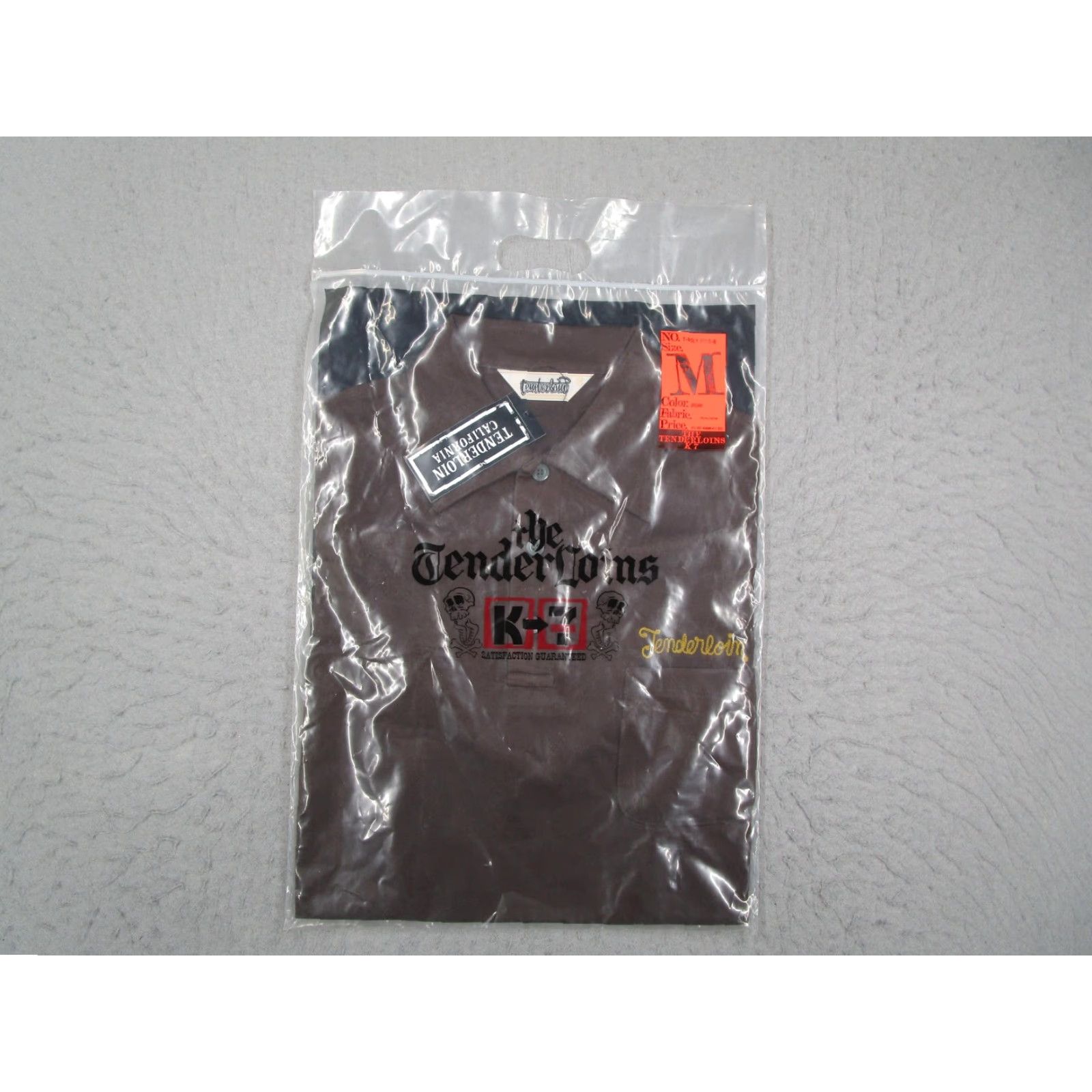 Tenderloin VINTAGE Tenderloin Polo Shirt Mens M Brown Poly Pocket Embroidered Made Japan Size US M / EU 48-50 / 2 - 3 Thumbnail