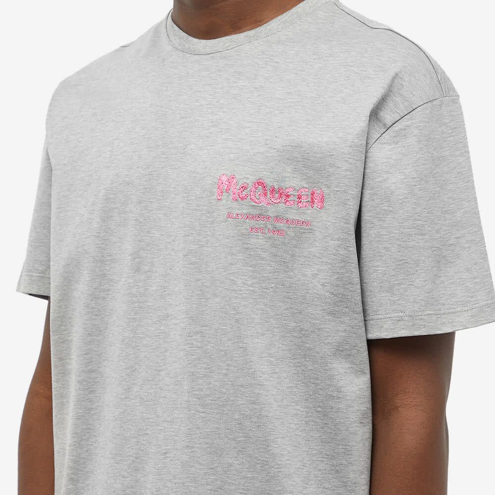 Alexander McQueen o1y1024 T-Shirt In Light Grey Size US M / EU 48-50 / 2 - 5 Thumbnail