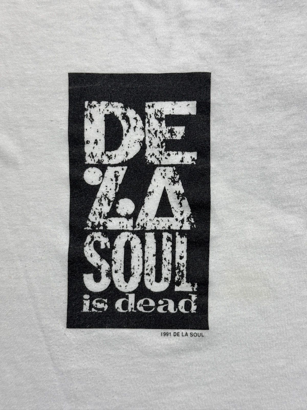 Rap Tees Vintage RARE De La Soul Ring Ha Hey Promo Shirt Size US L / EU 52-54 / 3 - 6 Thumbnail