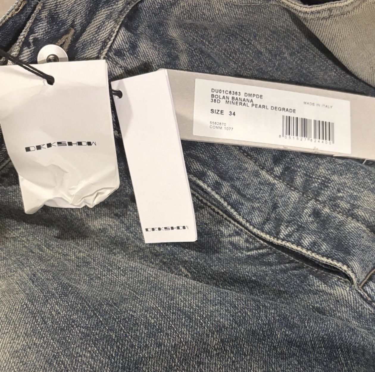 Rick Owens Rick Owens DRKSHDW Bolan Banana Bootcut Jeans Size US 34 / EU 50 - 11 Thumbnail