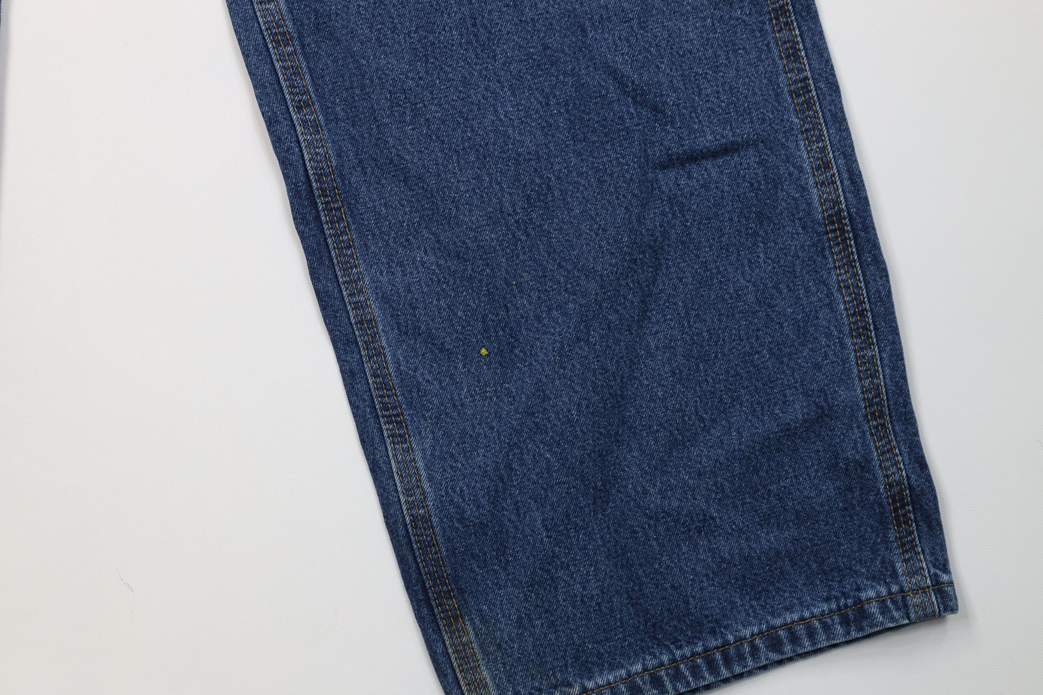 Carhartt Vintage Y2K Carhartt Loose Original Fit Wide Leg Denim Jeans Size US 34 / EU 50 - 6 Thumbnail