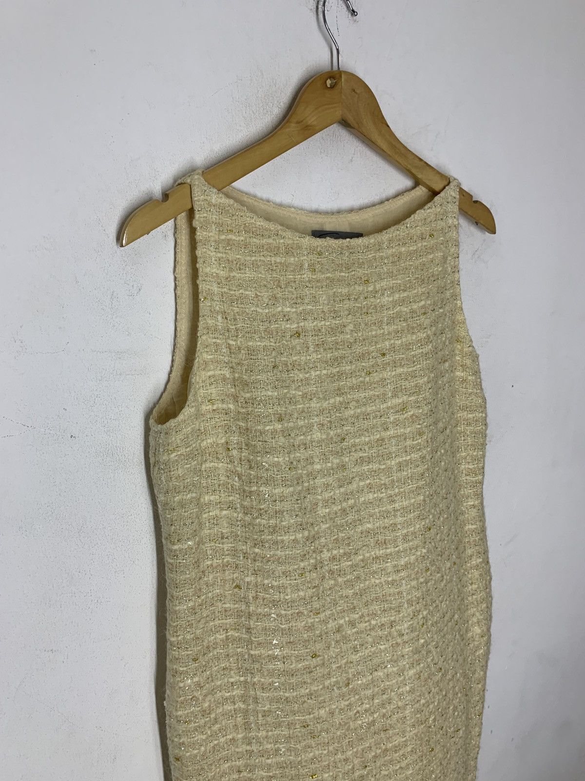 Versace Vintage Tweed Silk GENNY by Gianni Versace Maxi Dress Size XL / US 12-14 / IT 48-50 - 3 Thumbnail