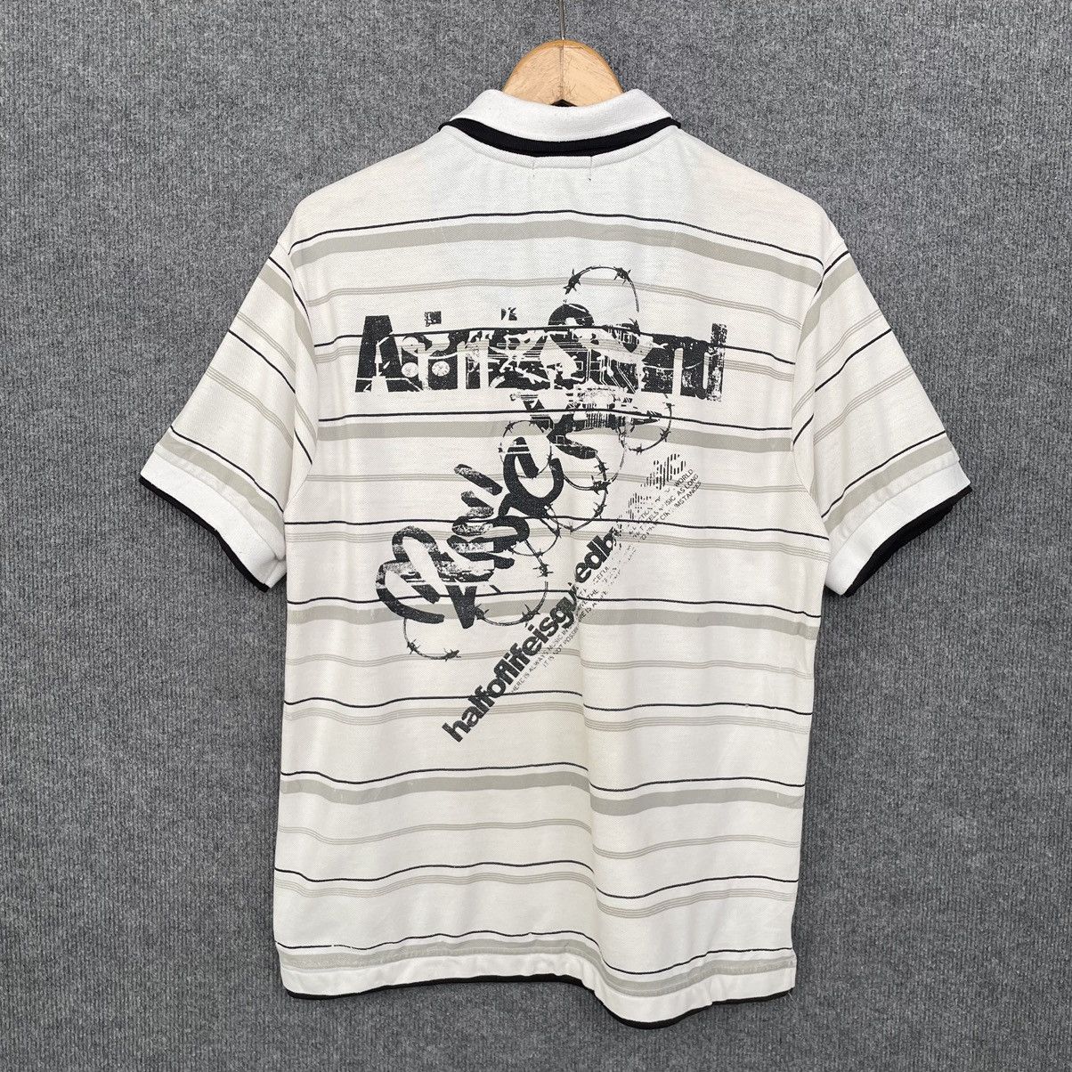 Affliction × If Six Was Nine × Japanese Brand Beaumont Carr Ifsixwasnine Affliction Cyber Gothic Polo Tee Size US XL / EU 56 / 4 - 7 Thumbnail