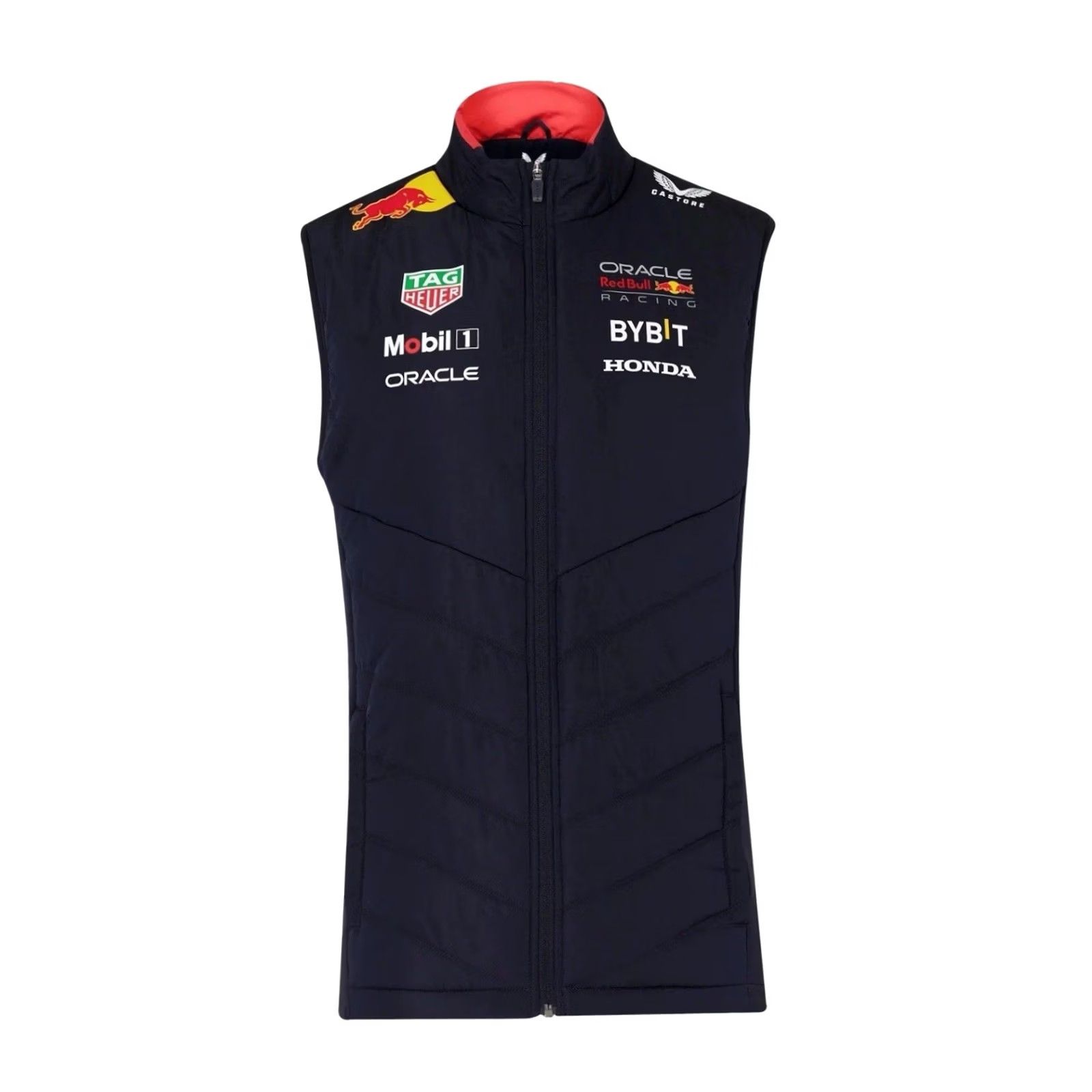 Castore RARE RED BULL RACING FORMULA 1 VEST Castore Sleeveless Navy Blue M Mens Racing Vest Size US M / EU 48-50 / 2 - 3 Thumbnail