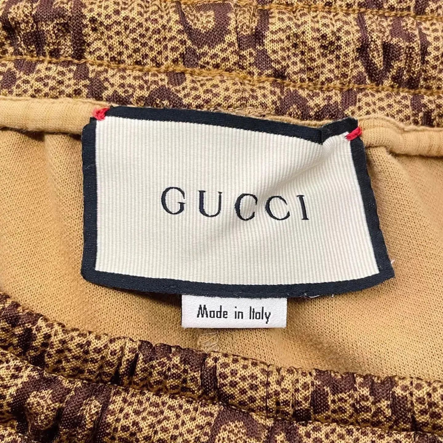 Gucci Beige Patterned Casual Pants with Side Stripes. Size US 32 / EU 48 - 5 Thumbnail