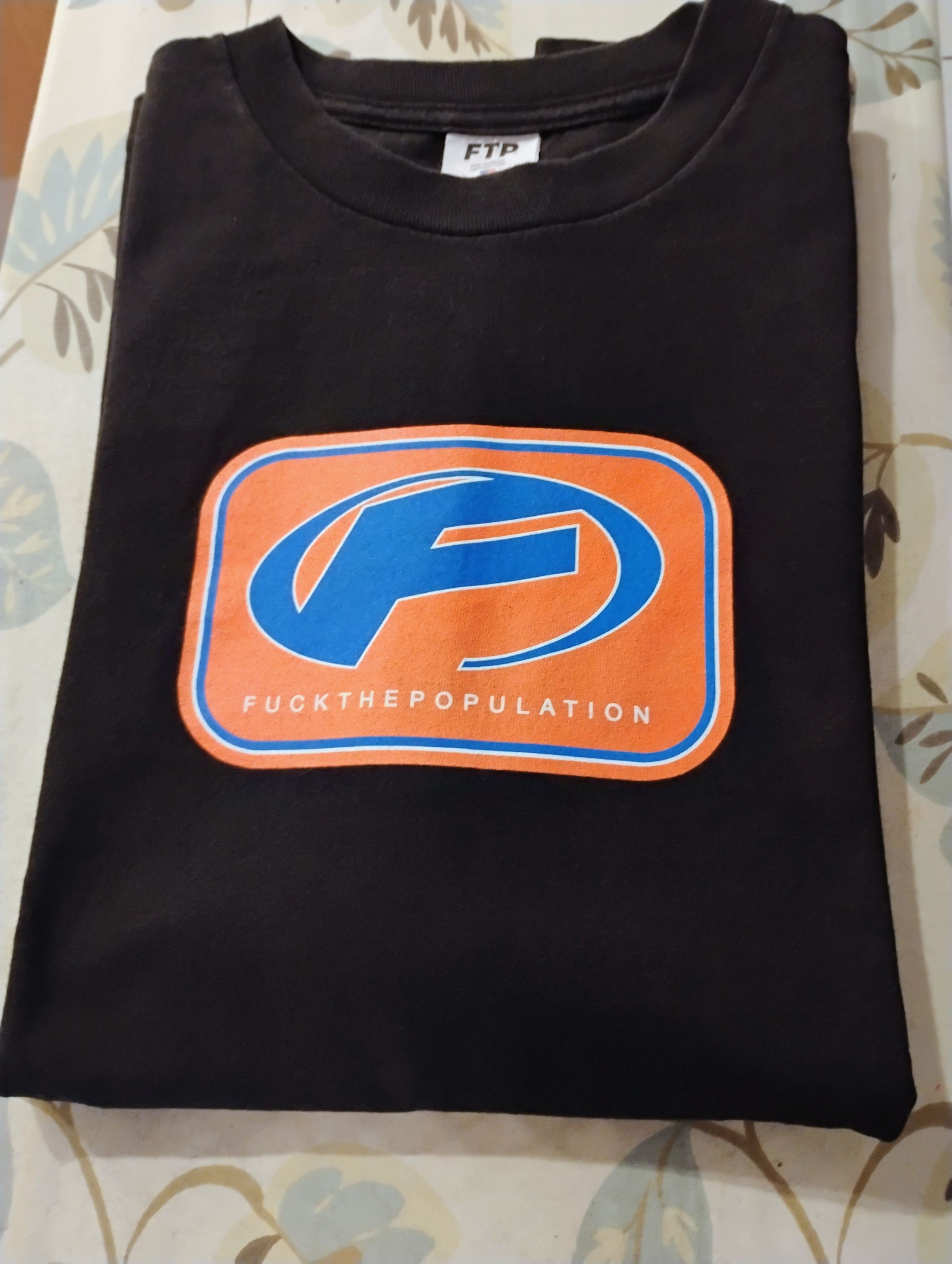 Fuck The Population FTP F around Tee Size US M / EU 48-50 / 2 - 3 Thumbnail