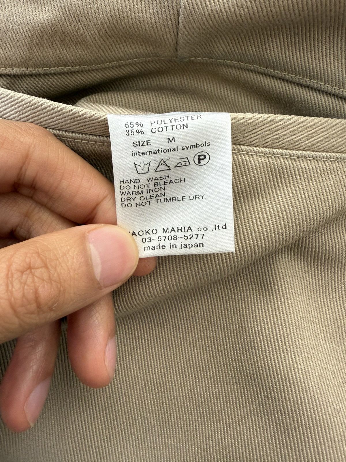 Wacko Maria Wacko Maria Beige ‘Guilty Parties’ Zack Skate Trousers Size US 30 / EU 46 - 6 Thumbnail