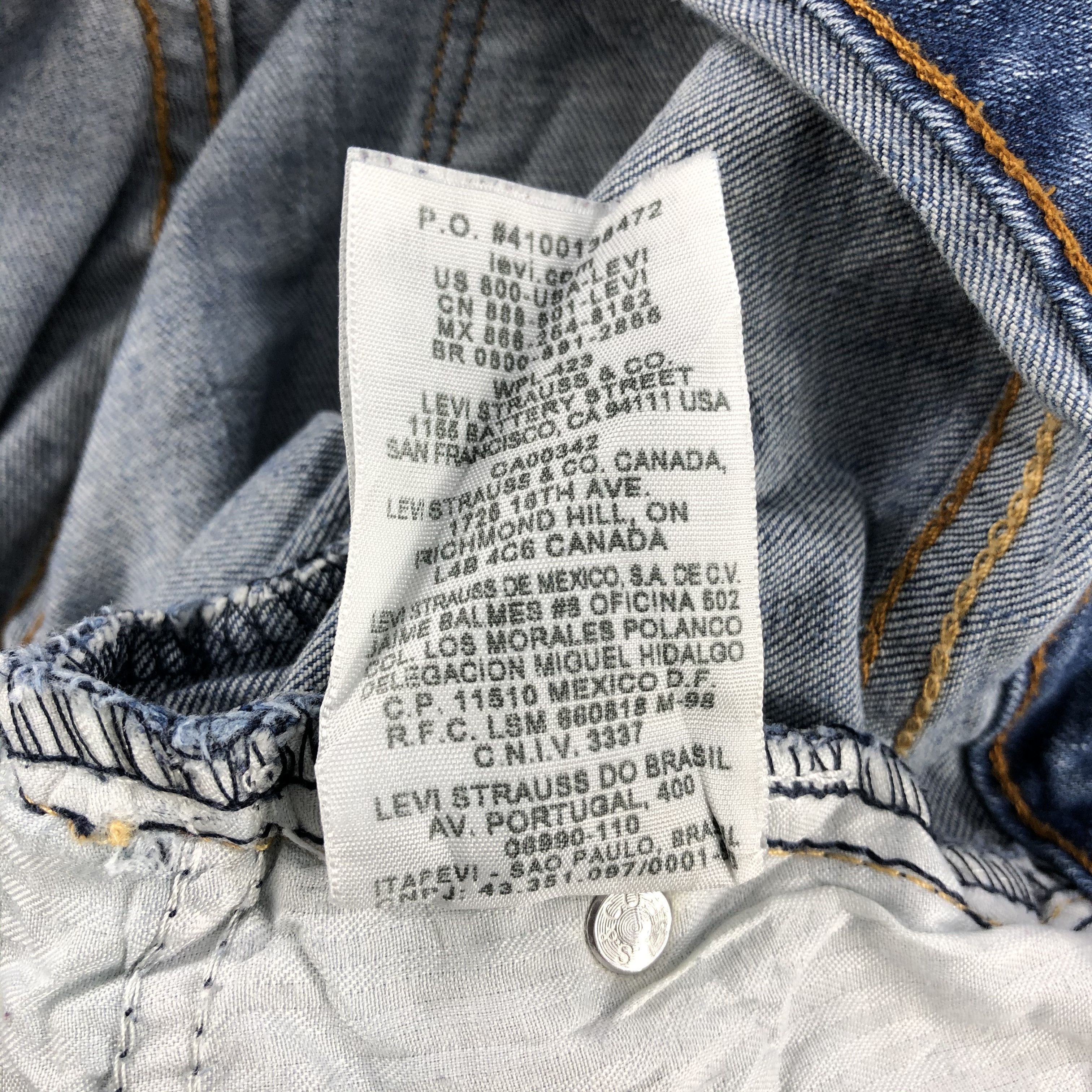 Levi's Vintage Levis Jeans San Francisco Stone Washed Denim-J1014 Size US 37 - 13 Thumbnail