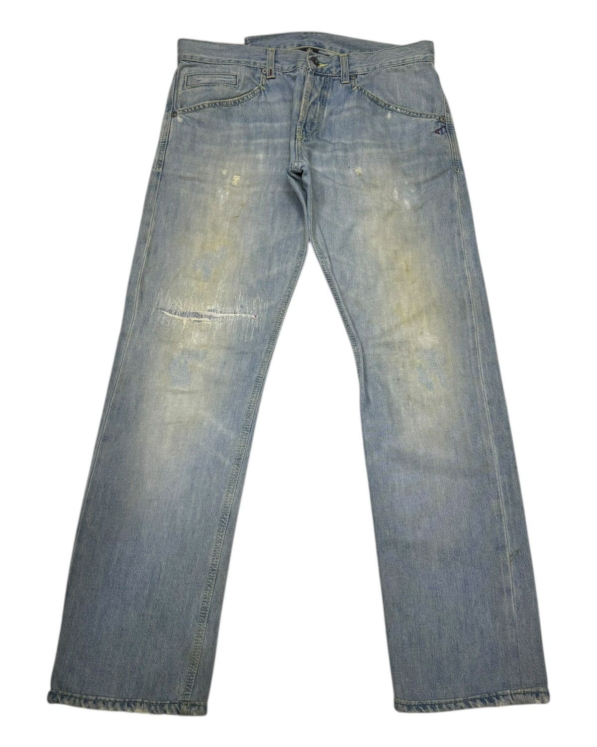Dondup × If Six Was Nine × Japanese Brand Vintage Dondup Made in Italy Selvedge Denim Jeans Size US 34 / EU 50 - 1 Thumbnail