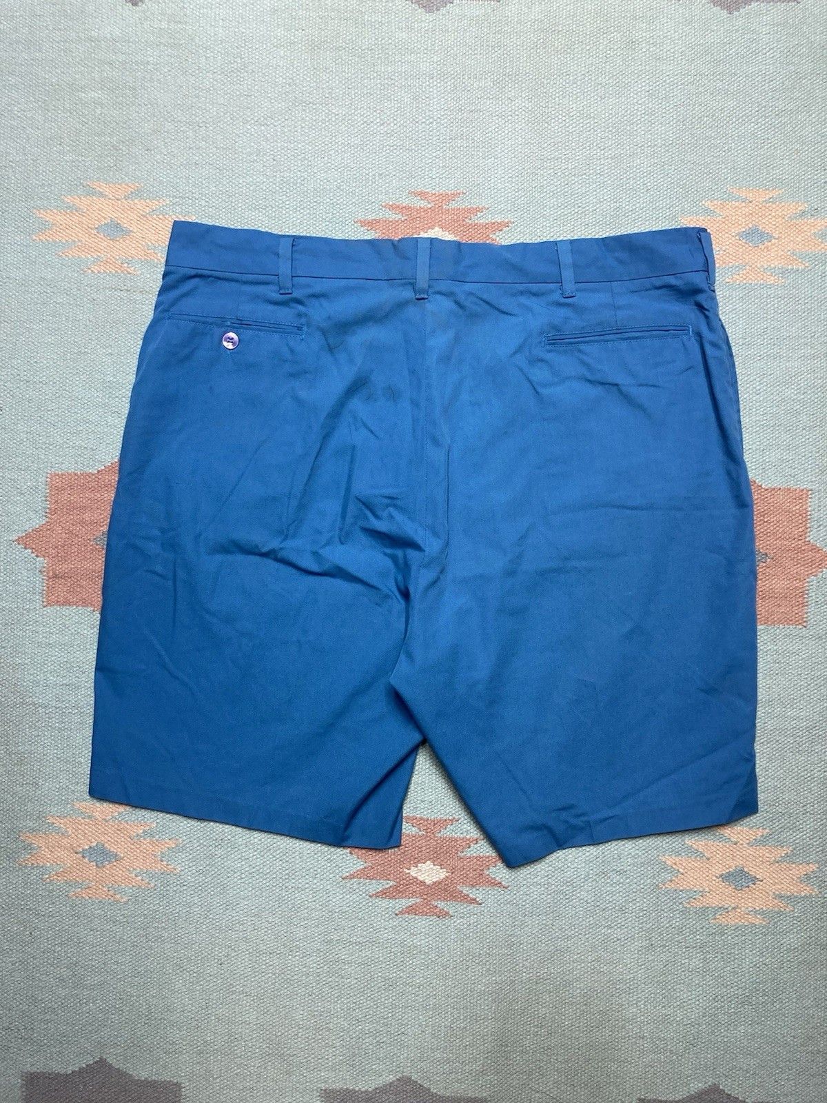 JCPenney × Vintage 70s JCPenney shorts poly cotton Penn prest casual men’s 39 Size US 39 - 6 Thumbnail