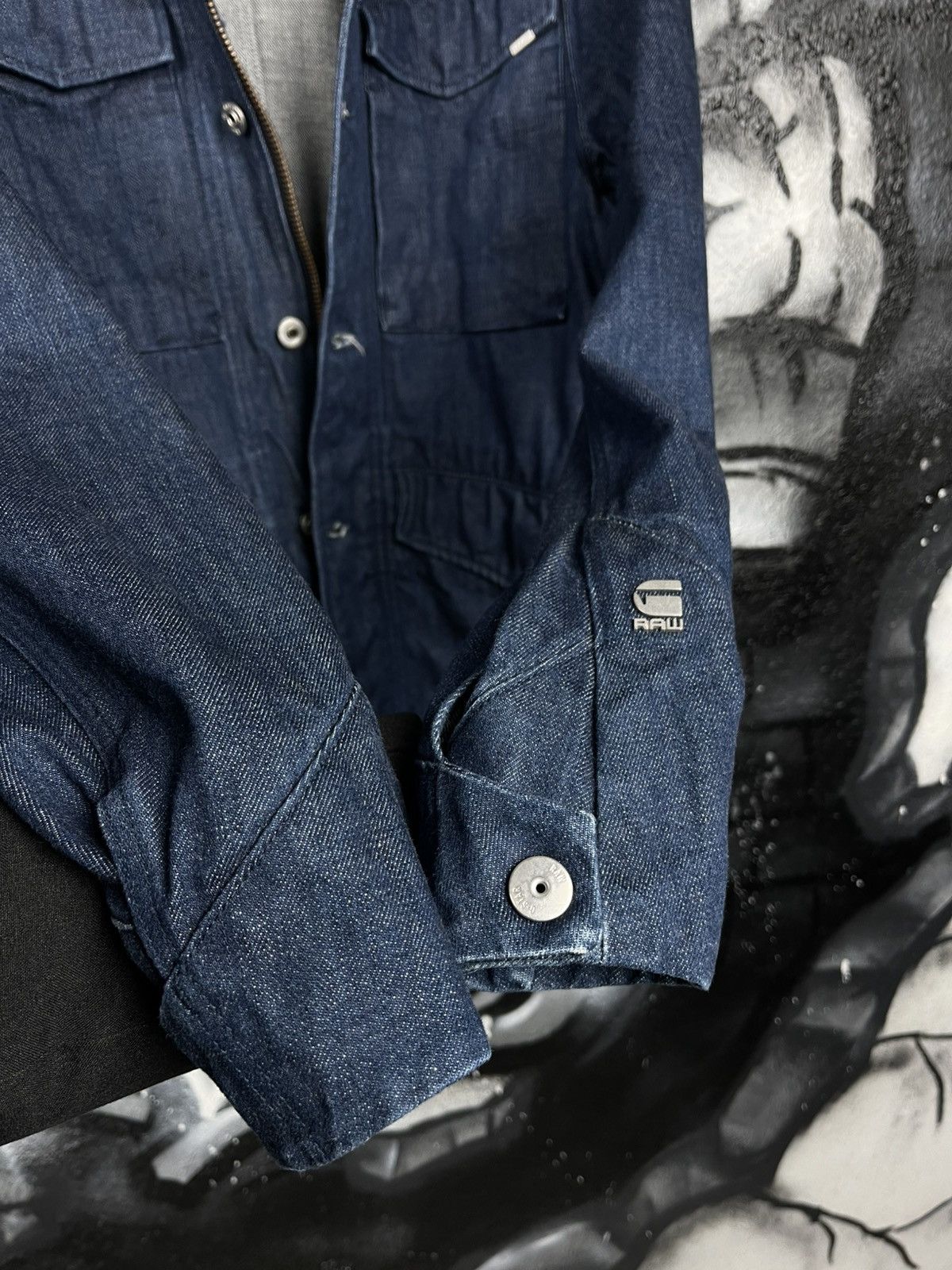 G-Star G Star RAW Denim Vodan Worker Blazer Men’s Size XS Size US XS / EU 42 / 0 - 10 Thumbnail