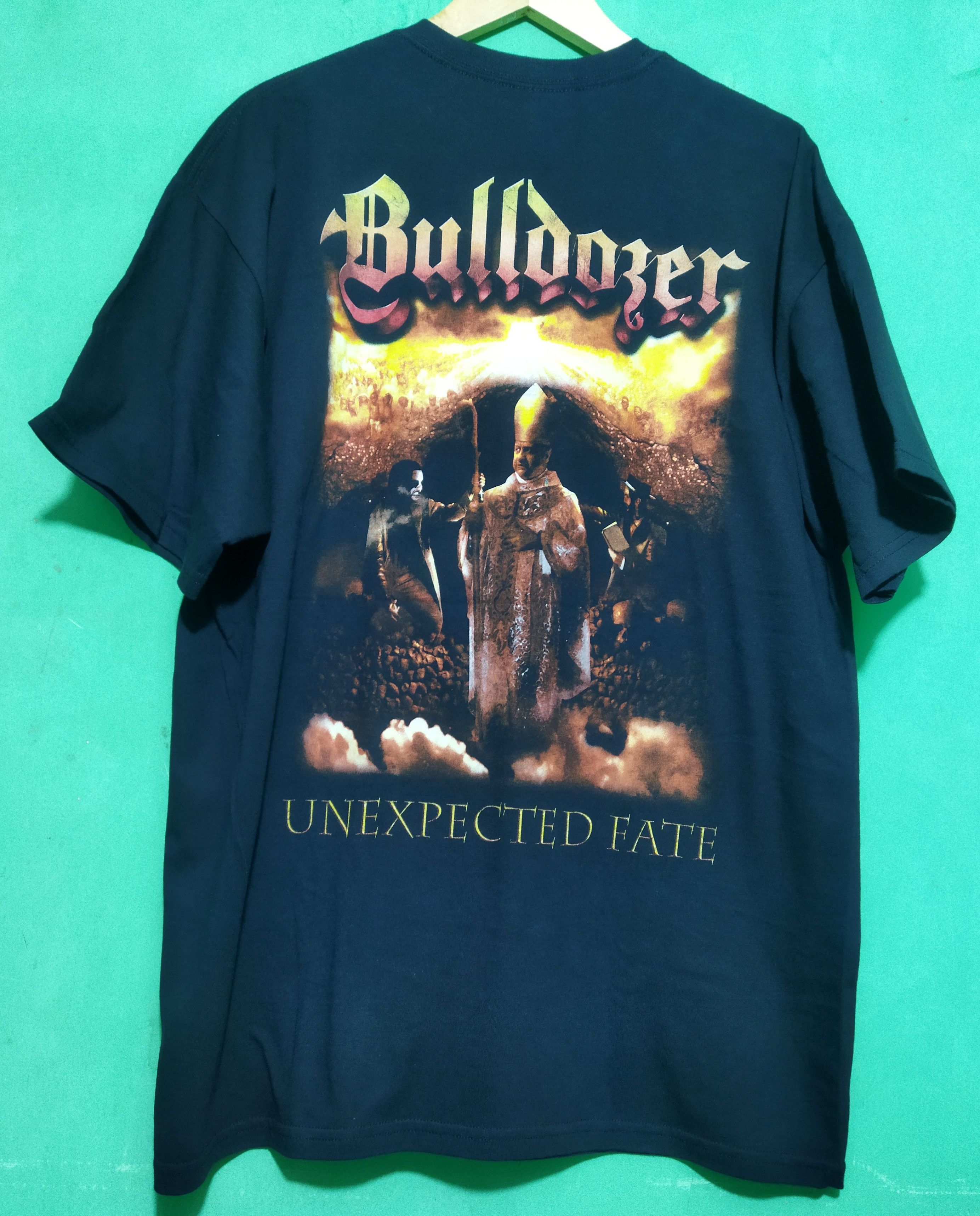 Band Tees BULLDOZER unexpected fate Size US XL / EU 56 / 4 - 2 Thumbnail