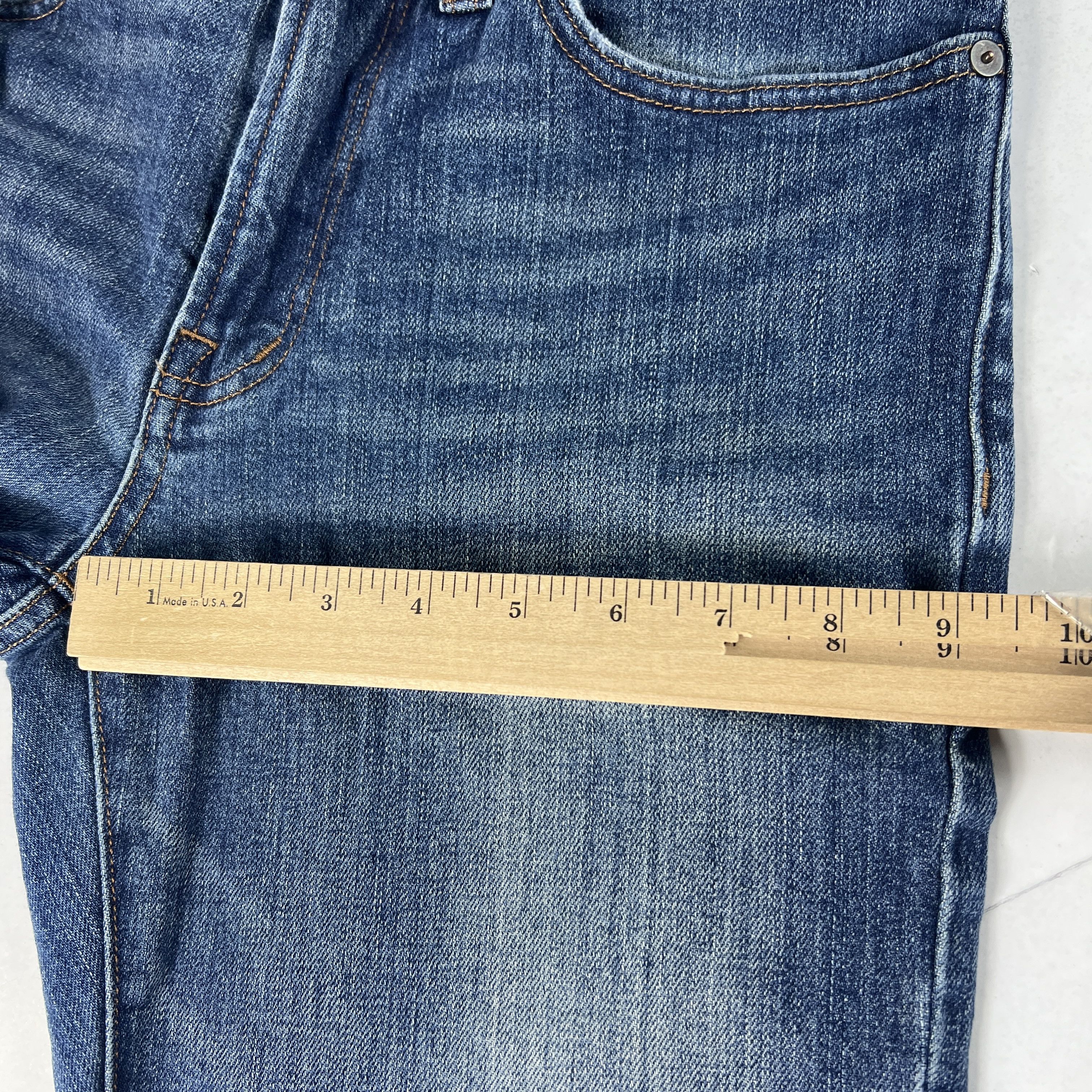 Madewell Madewell Jeans Athletic Slim Blue Faded Stretch Denim Size US 30 / EU 46 - 18 Thumbnail