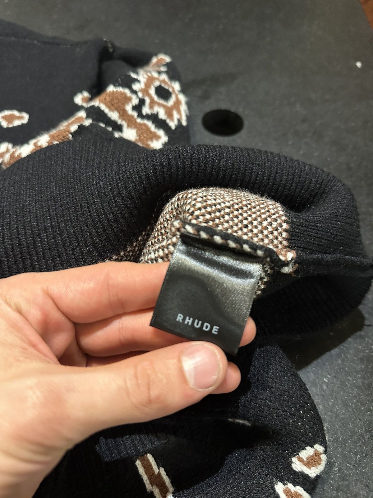 Rhude Rhude bandana sweater Size US L / EU 52-54 / 3 - 4 Thumbnail