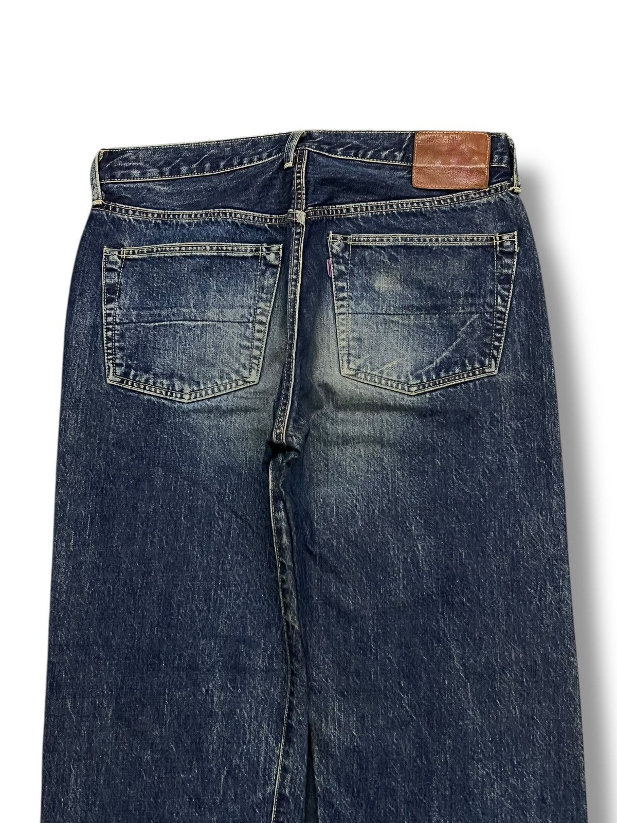 Evisu Baggy Vintage 90s Japanese Selvedge Denim “Osaka-inspired” Size US 32 / EU 48 - 5 Thumbnail
