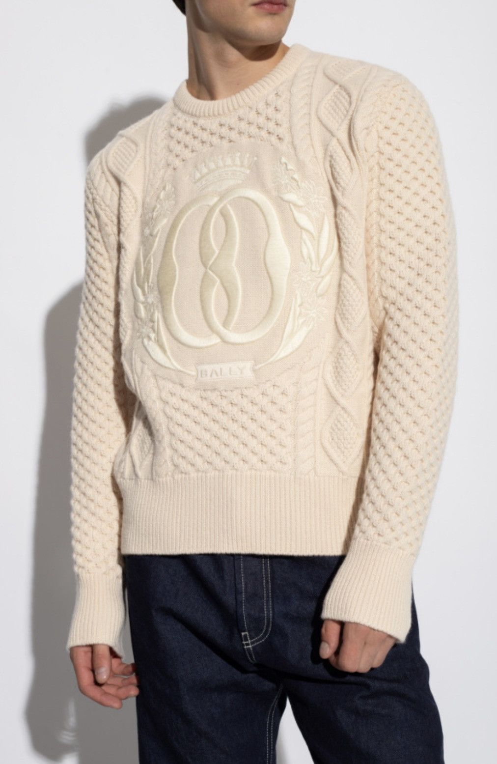 Bally Bally Logo wool knit sweater Size US M / EU 48-50 / 2 - 10 Thumbnail