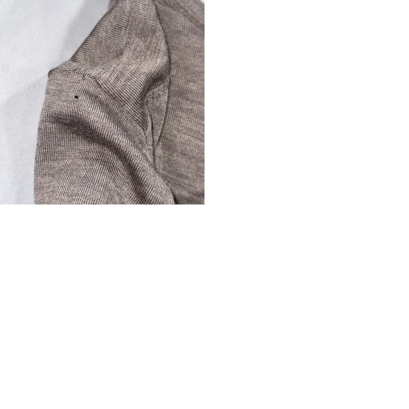 Suitsupply Suitsupply Sweater Mens 2XL Gray 100% Merino Wool V-Neck Lightweight Pullover Size US XXL / EU 58 / 5 - 9 Thumbnail