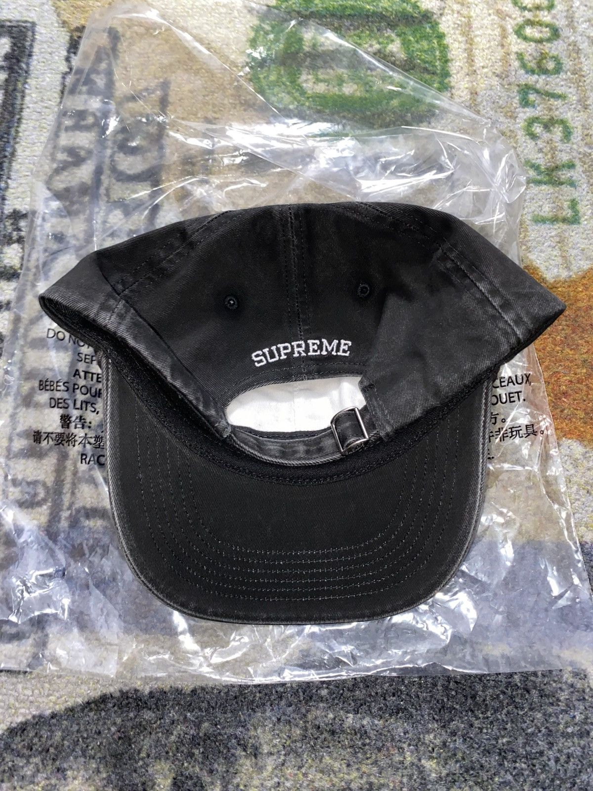 New York × Supreme Supreme License Plate 6-Panel Hat | Grailed