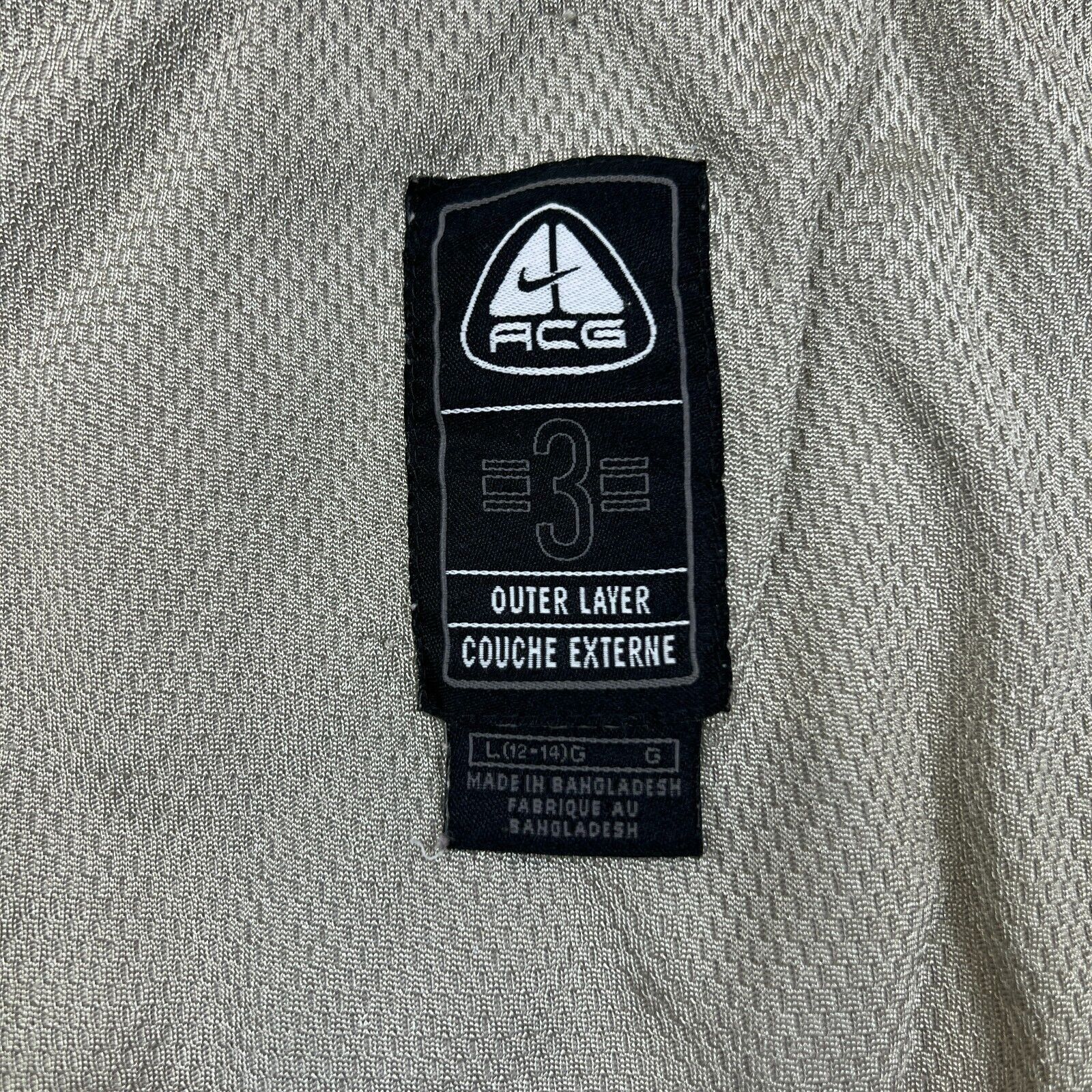 Nike × Nike ACG × Vintage Nike Sportswear ACG Jacket Small Swoosh 3 Outer Layer Quilt Size US S / EU 44-46 / 1 - 12 Thumbnail