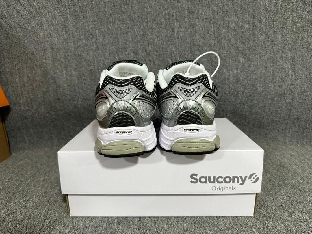 Saucony Saucony Omni 9 Silver White Grey Size US 9.5 / EU 42-43 - 5 Thumbnail
