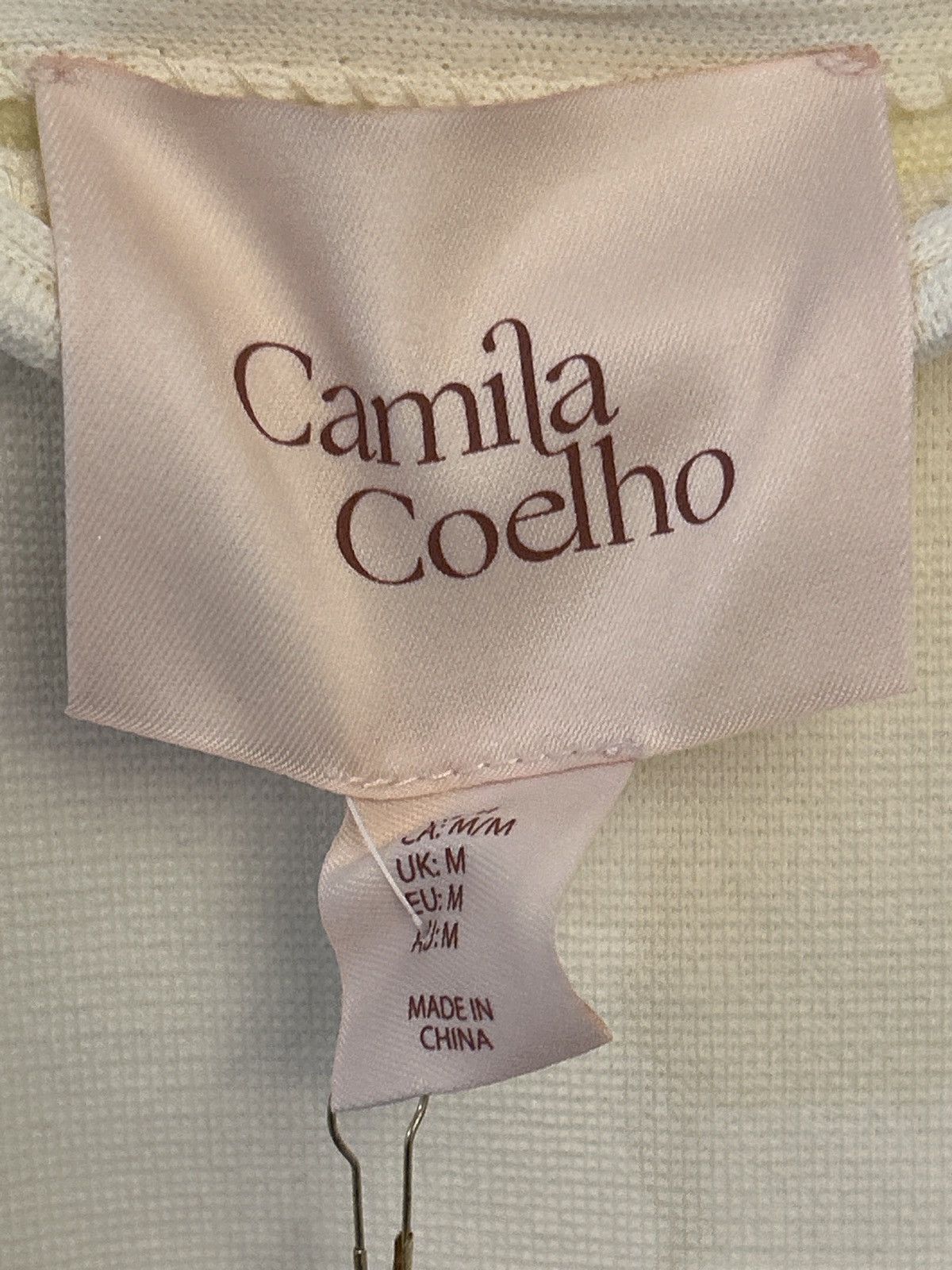 Camila Coelho Camila Coelho camisole embellished with braided straps M Size M / US 6-8 / IT 42-44 - 4 Thumbnail