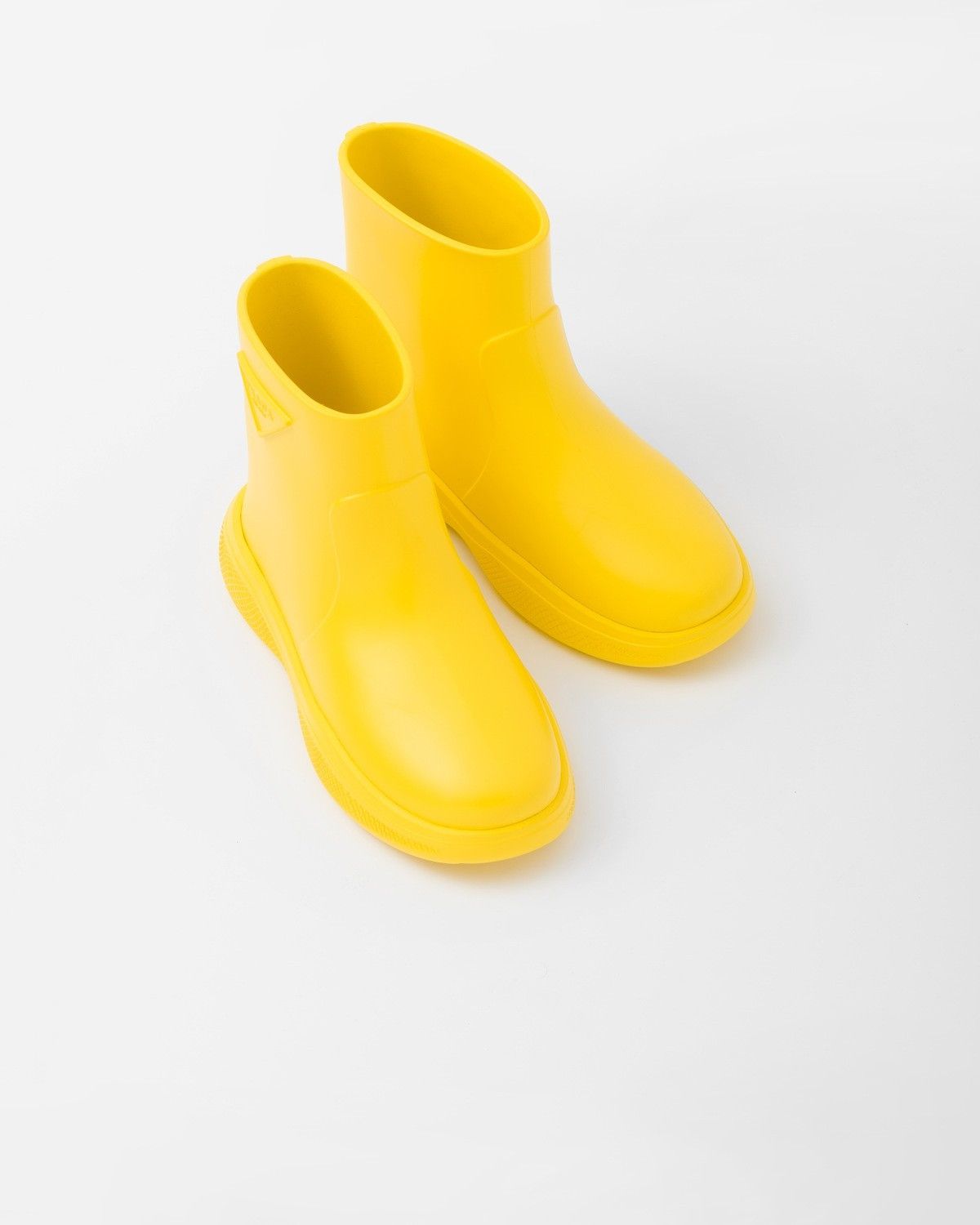 Prada o1B3y1r0226 Rubber Booties in Yellow Size US 9 / IT 39 - 3 Thumbnail