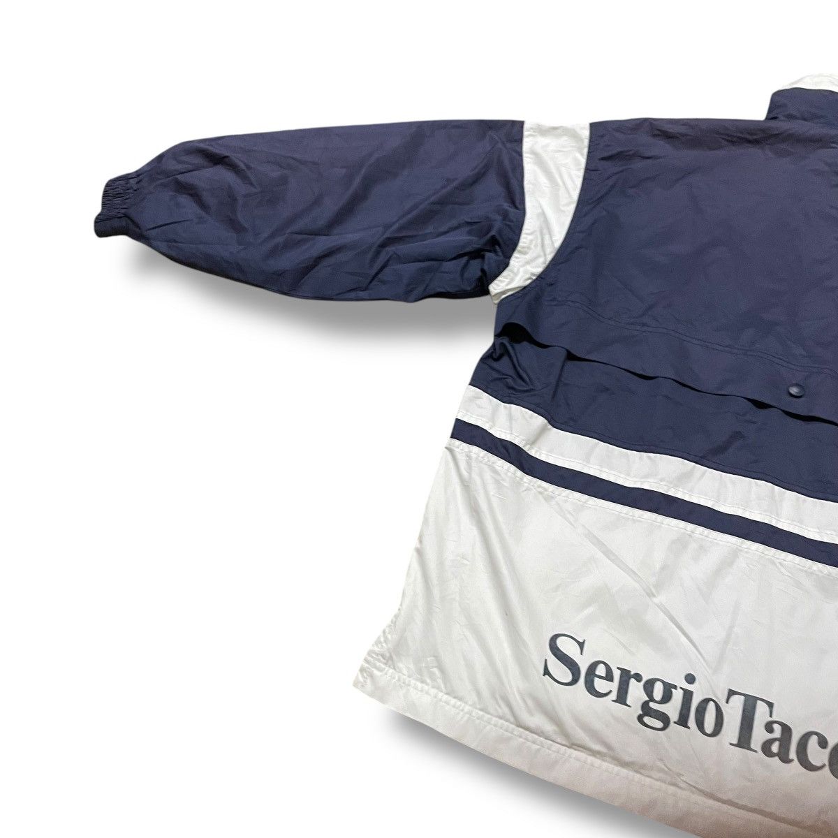 Sergio Tacchini × Vintage VINTAGE SERGIO TACCHINI EMBROIDERED SPELL OUT WINDBREAKER Size US M / EU 48-50 / 2 - 10 Thumbnail