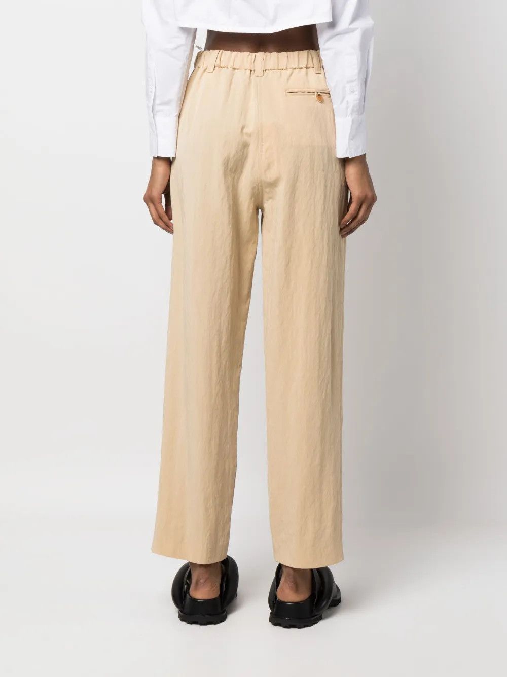 Kenzo o1y1025 Casual Pant in Beige Size 26" / US 2 / IT 38 - 3 Thumbnail