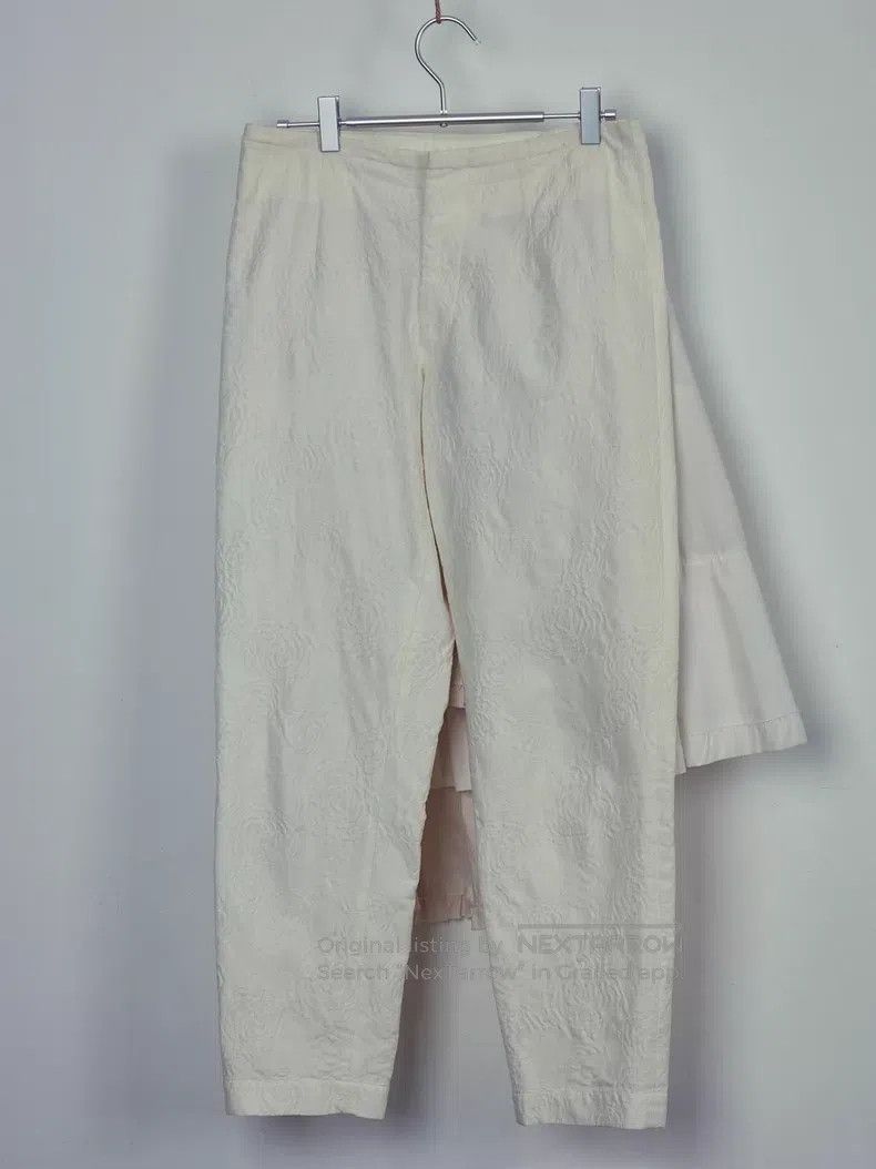 Comme des Garcons Comme des Garcons size M Asymmetrical Pleated Skirt Pants Size 23" - 7 Thumbnail