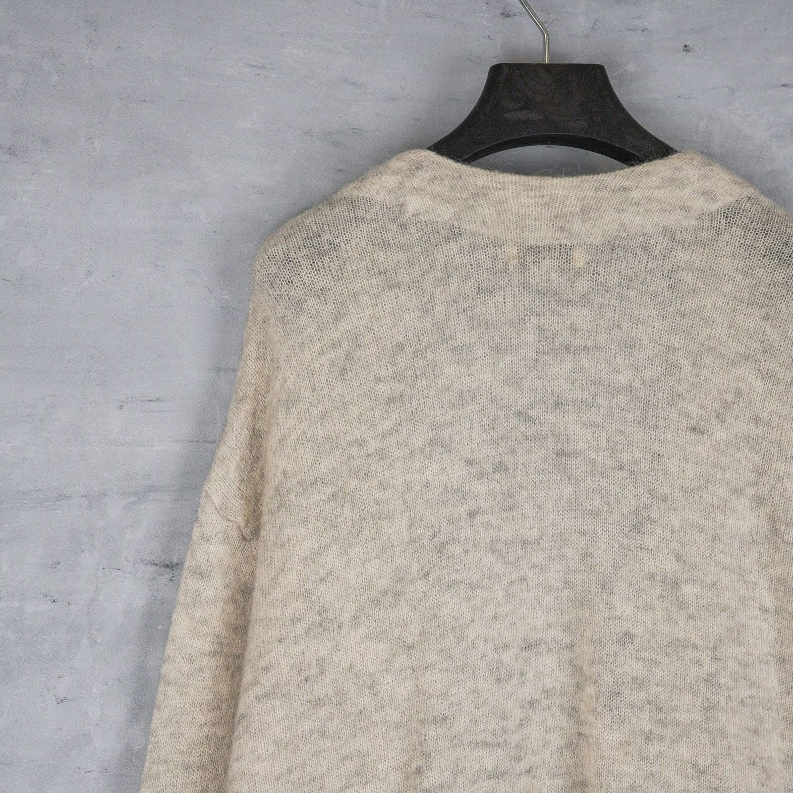 Acne Studios Acne studios raya aw13 gray wool oversized cardigan sweater Size XXS / US 00 / IT 34 - 6 Thumbnail