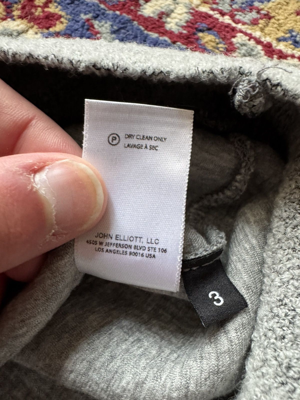 John Elliott Grey Pilled Sweater (SS19) Size US M / EU 48-50 / 2 - 5 Thumbnail