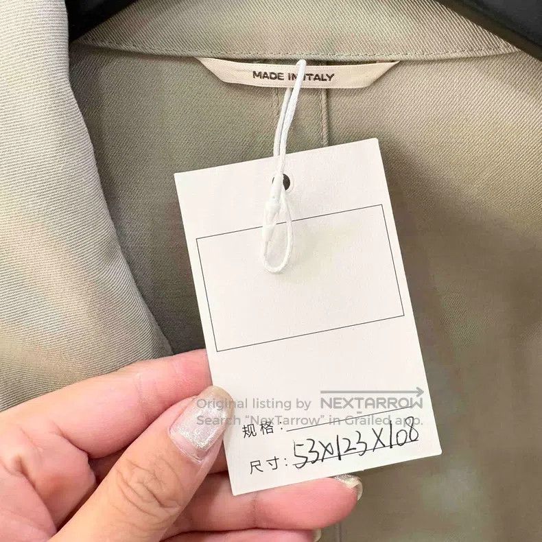 Hermes Hermes Men's Leather Lined Windproof Trench Coat Size US M / EU 48-50 / 2 - 7 Thumbnail