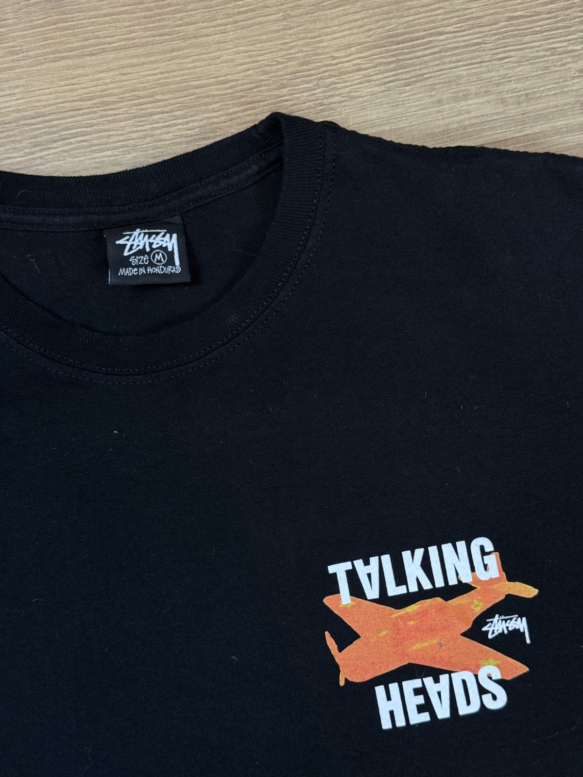 Stussy T shirt Stussy x Talking Heads original streetwear item Size US M / EU 48-50 / 2 - 4 Thumbnail