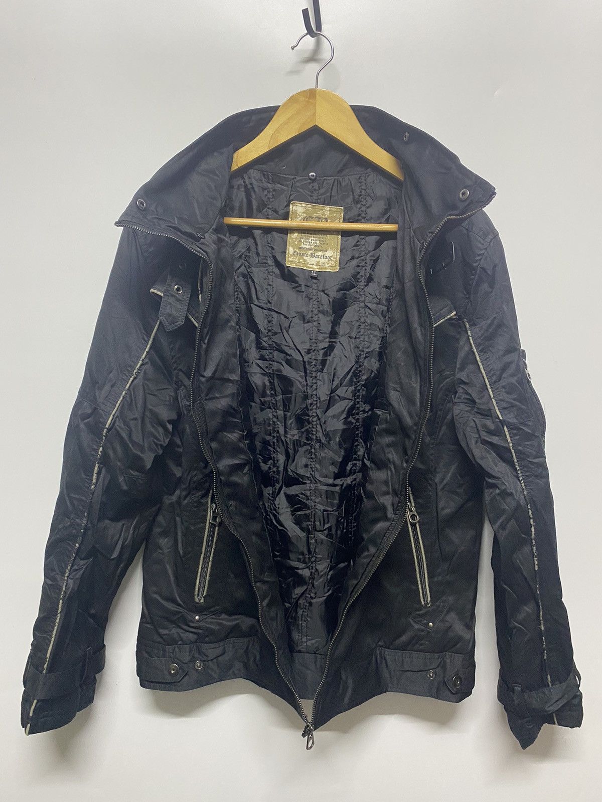 14th Addiction Create Barefoot Japanese Punk Style Multi Pocket Jacket Size US XL / EU 56 / 4 - 3 Thumbnail