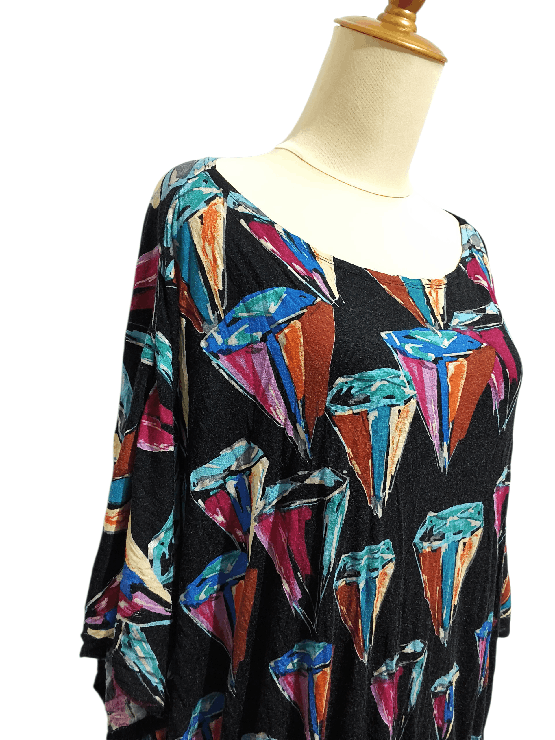 Tsumori Chisato Tsumori Chisato Crystal Diamond Dress Black Size XS / US 0-2 / IT 36-38 - 5 Thumbnail