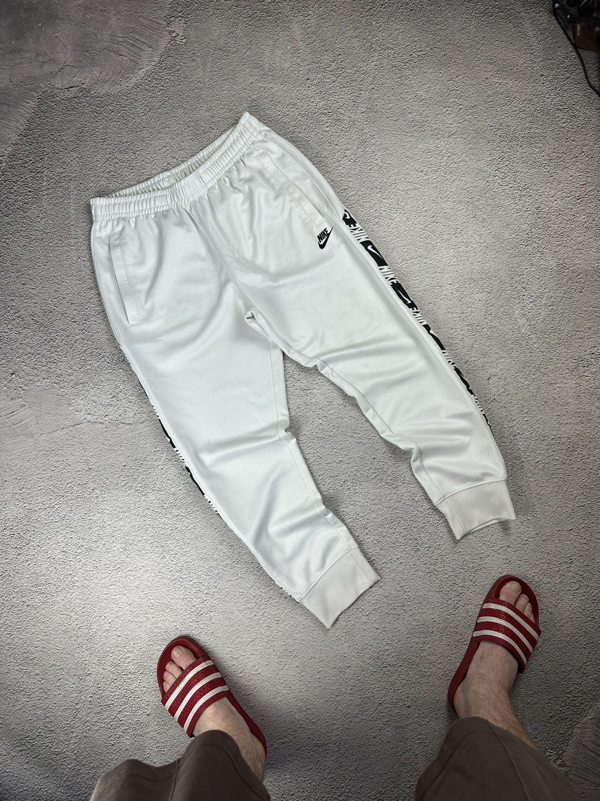 Nike Vintage Nike Track Pants Y2K Washed Style Drill SK8 Size US 32 / EU 48 - 4 Thumbnail